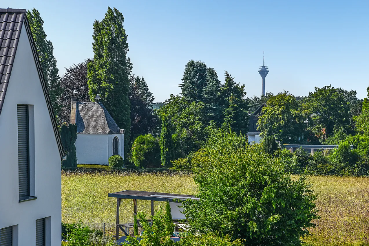 Die Aussicht bis zum Fernsehturm
