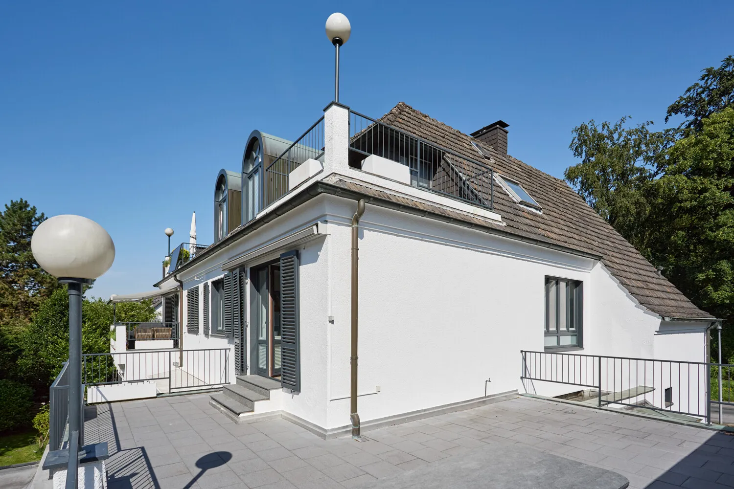 Große Dachterrasse