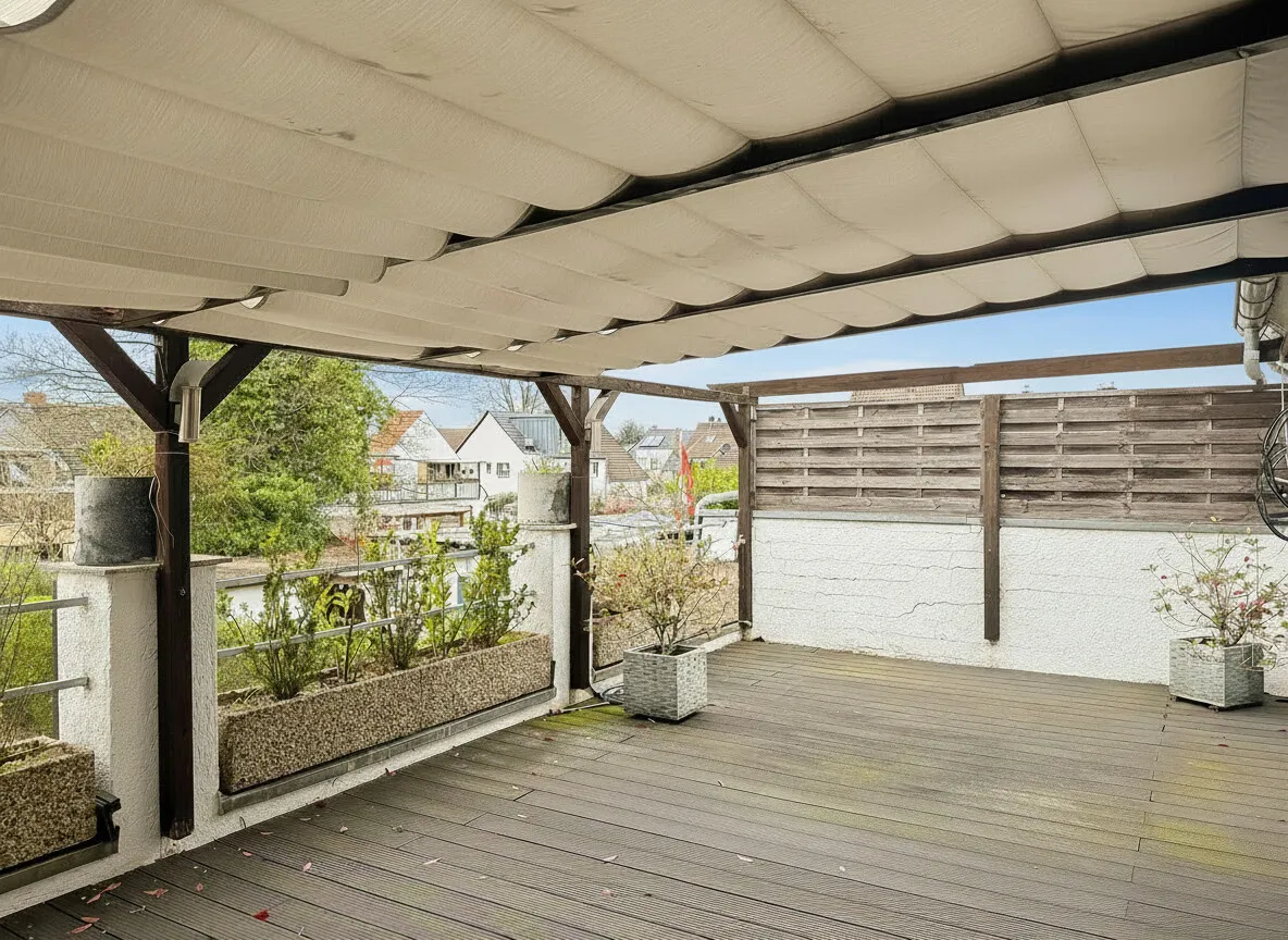 Klarer Grundriss, große Terrasse – 2 Zimmer mit viel Raumgefühl - Photo 3