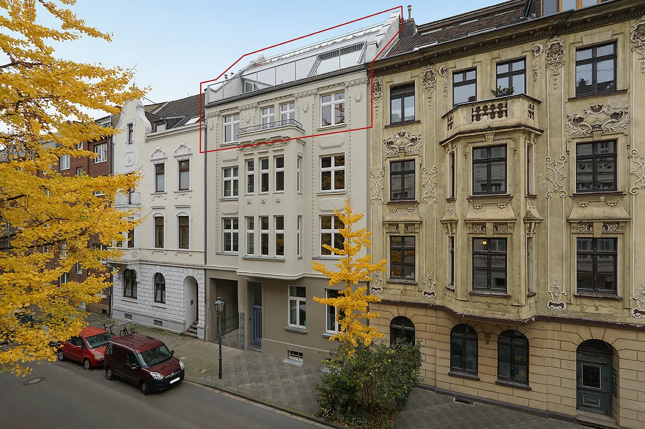 Die Straßenansicht
