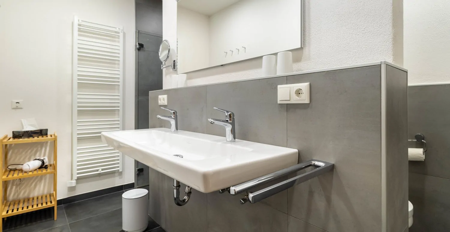 Badezimmer 1 Ferienwohnung