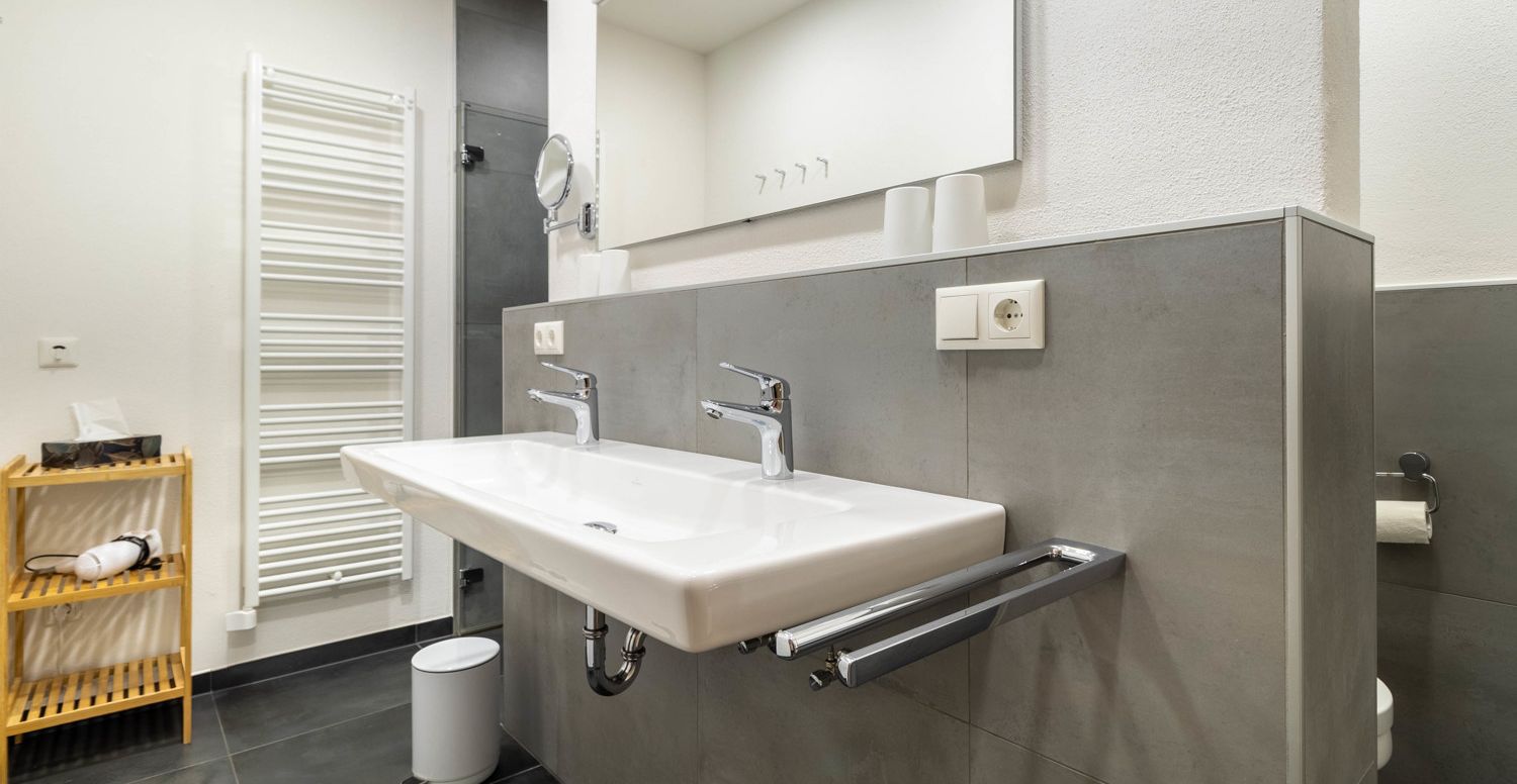 Badezimmer 1 Ferienwohnung