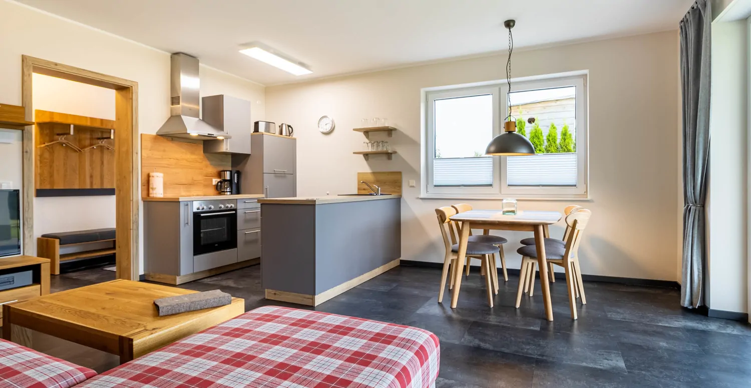 Wohnbereich Ferienwohnung Ansicht 2