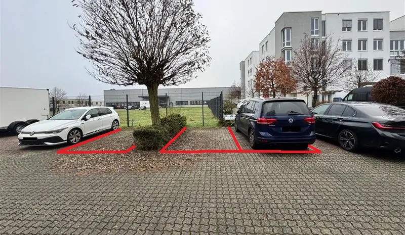 Ansicht Außenstellplätze