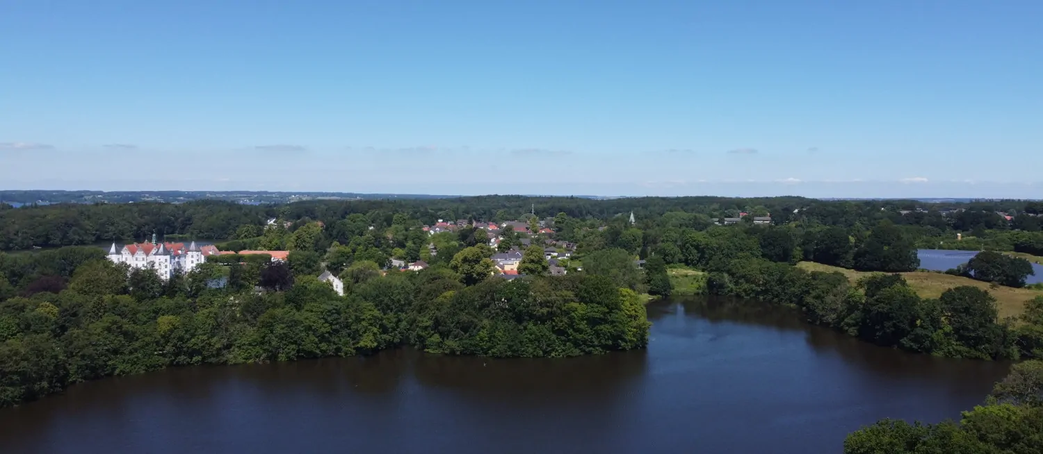 Rüder See /Schloss Glücksburg