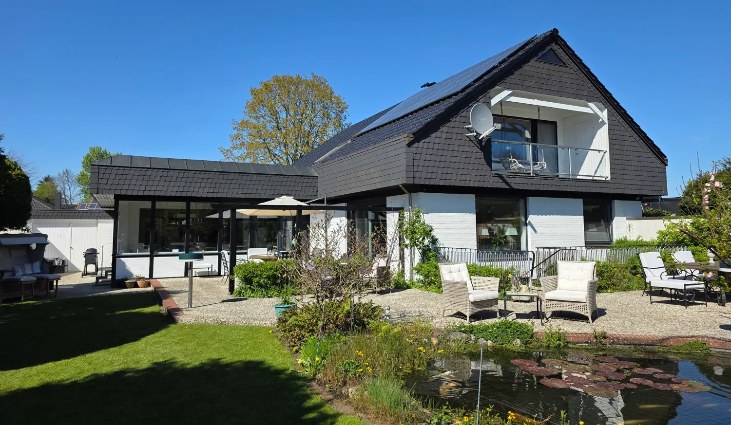 Ansicht aus dem Garten