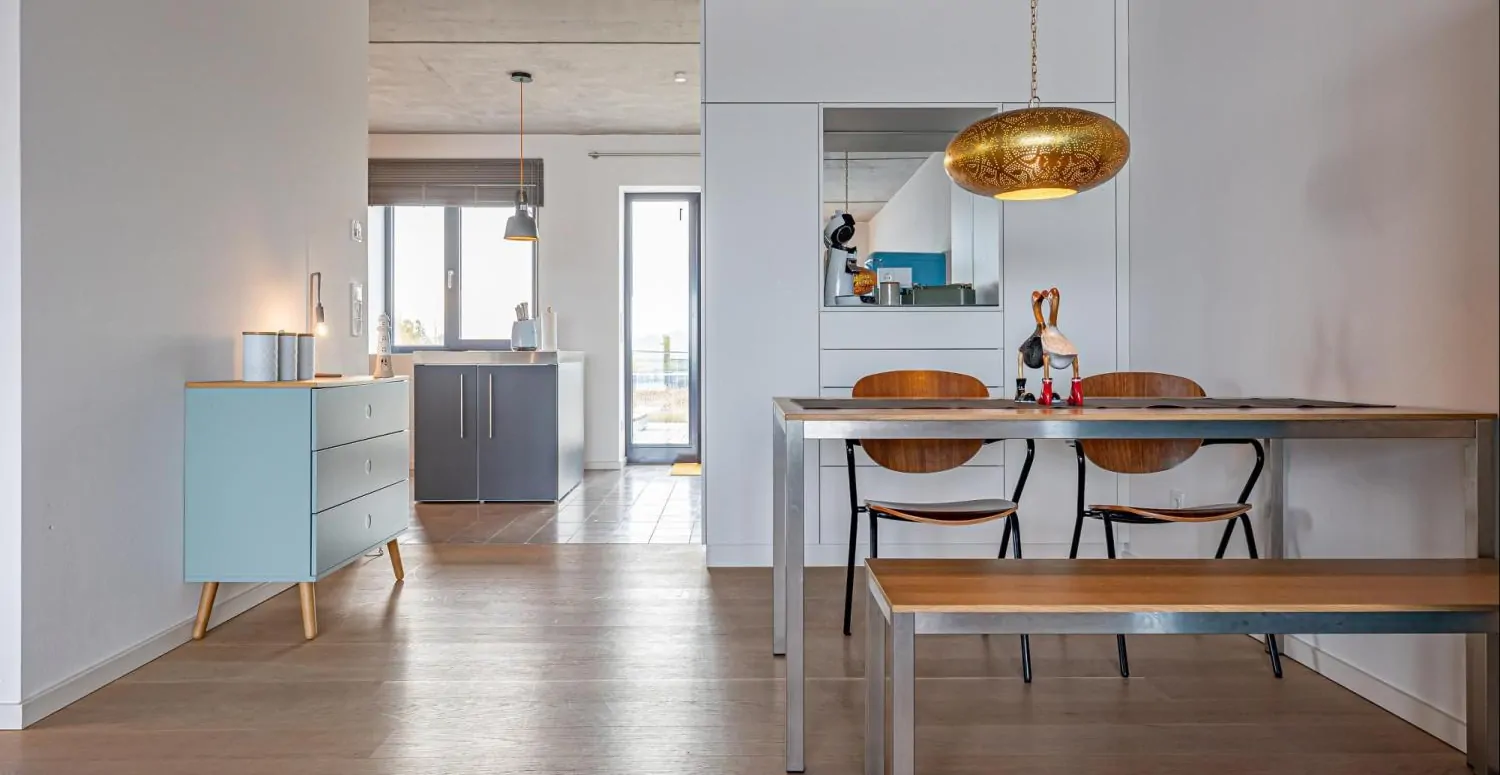 einladender Essbereich