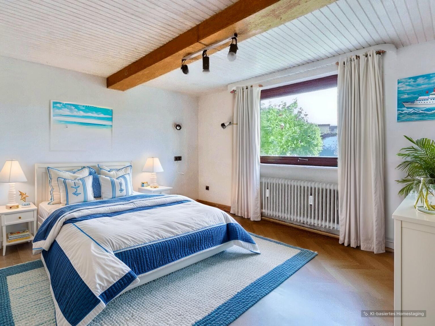 Kinderzimmer - möbliert durch KI