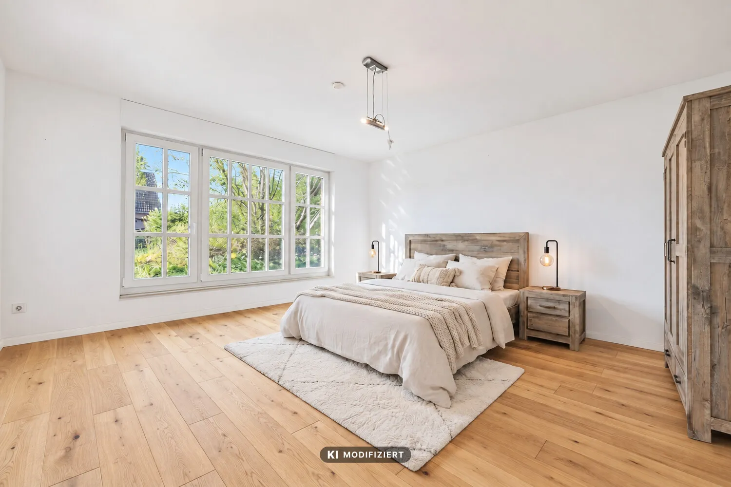 Schlafzimmer EG - KI modifiziert
