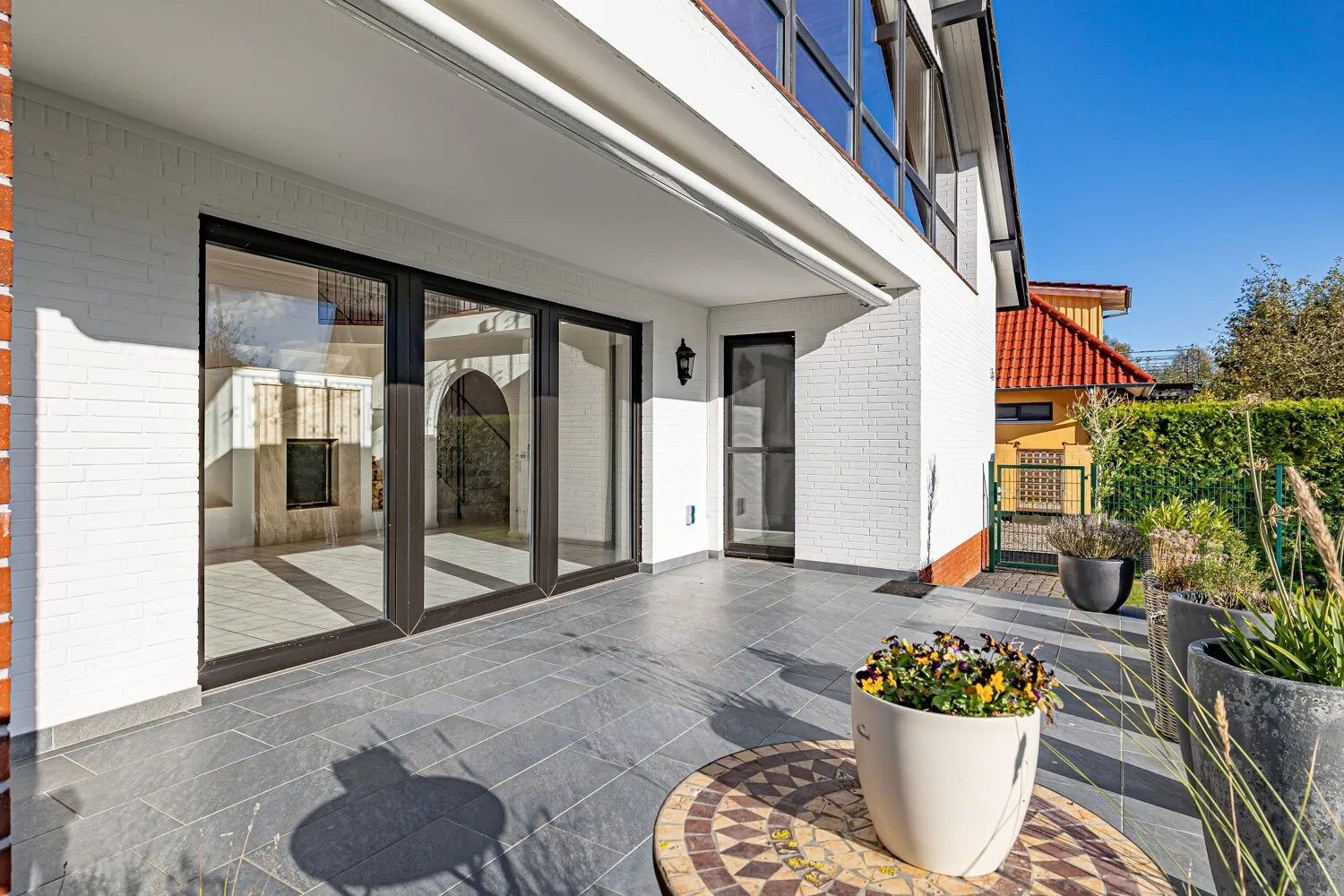 Terrasse.