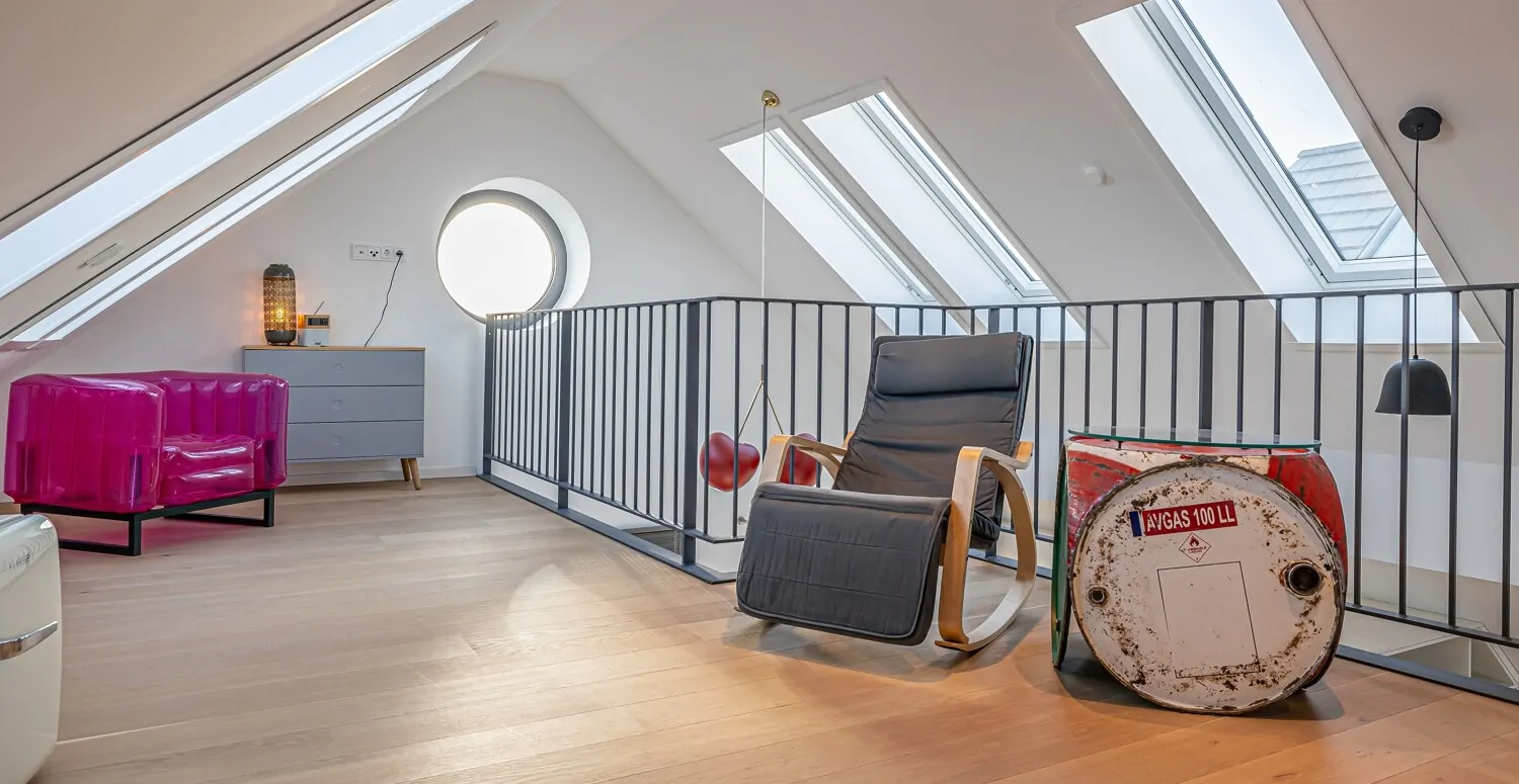 Spitzboden / Nutzfläche