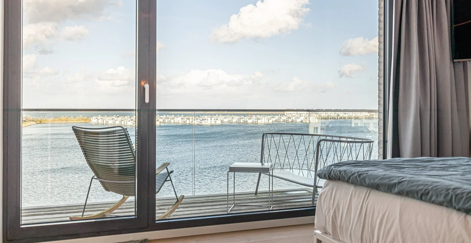 Ausblick Schlafzimmer 1