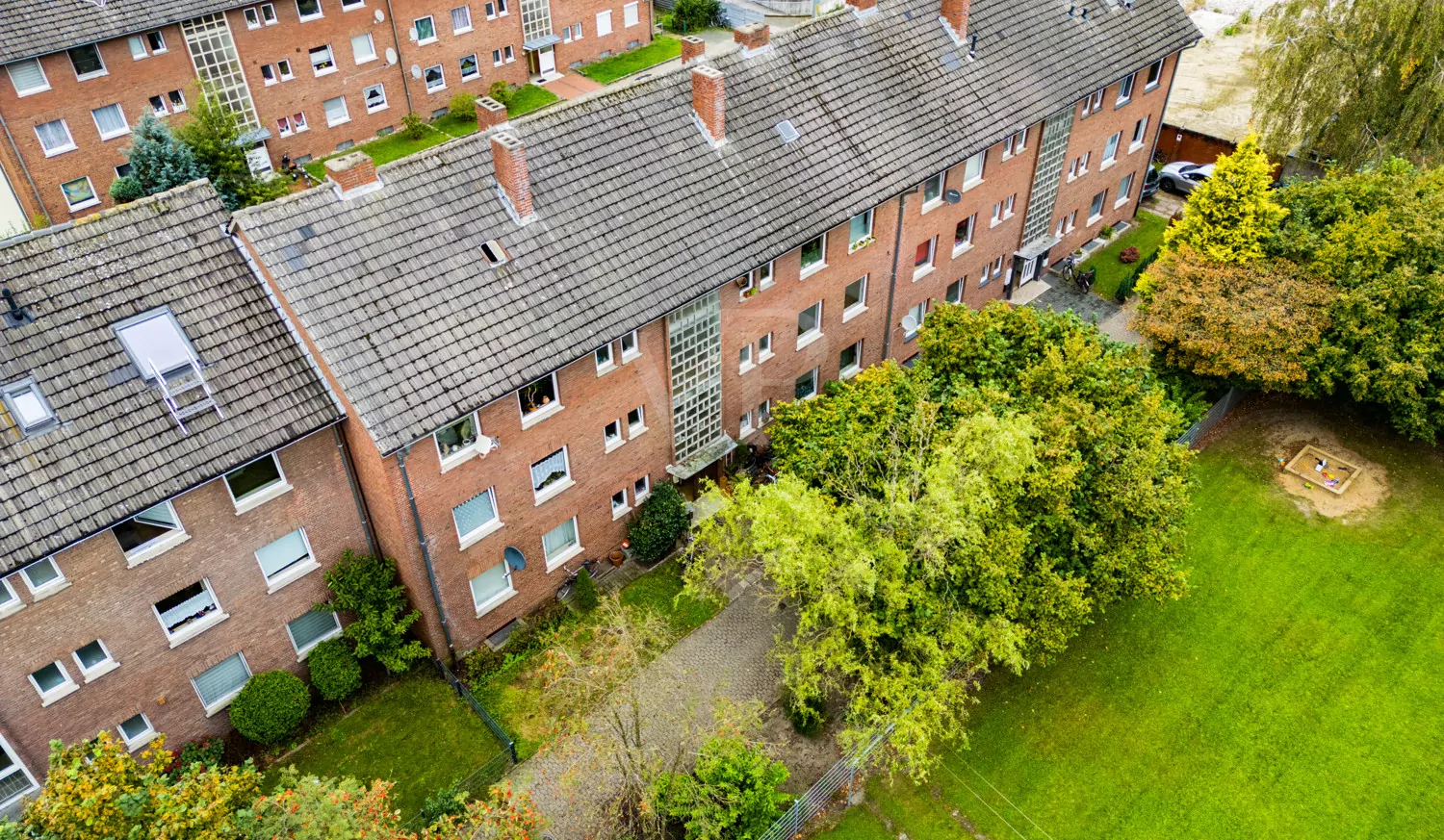 Luftbildaufnahme Draufsicht