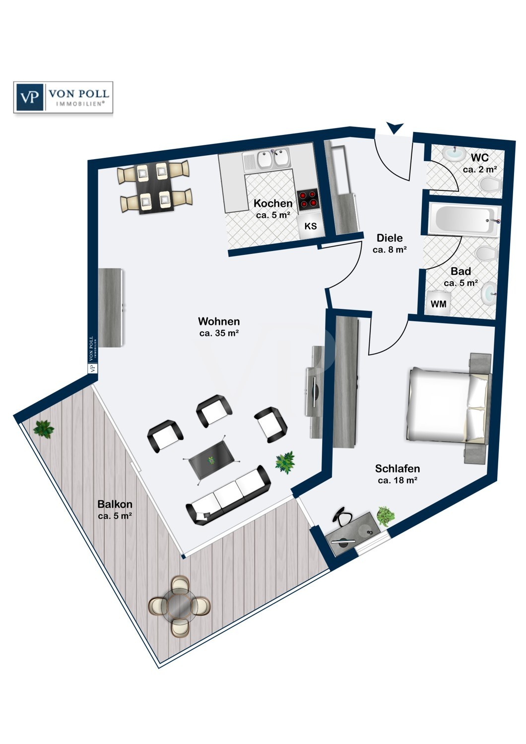 Wohnungsgrundriss