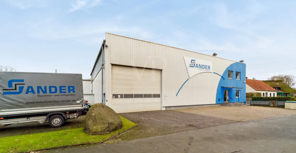 Außenansicht Anbau/Bürotrakt