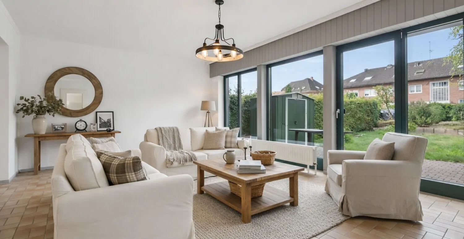 EG-Wohnzimmer - visualisiert