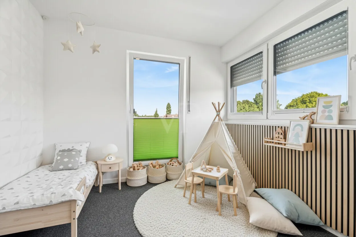 Kinderzimmer II/ Arbeiten KI-Staging
