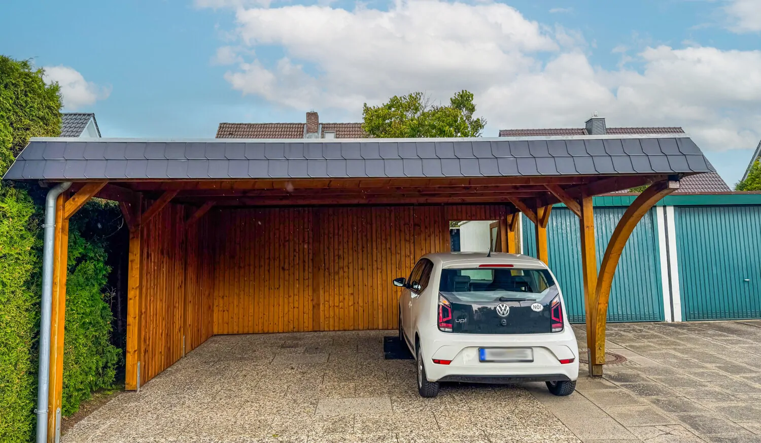 Ein eigener Carportplatz