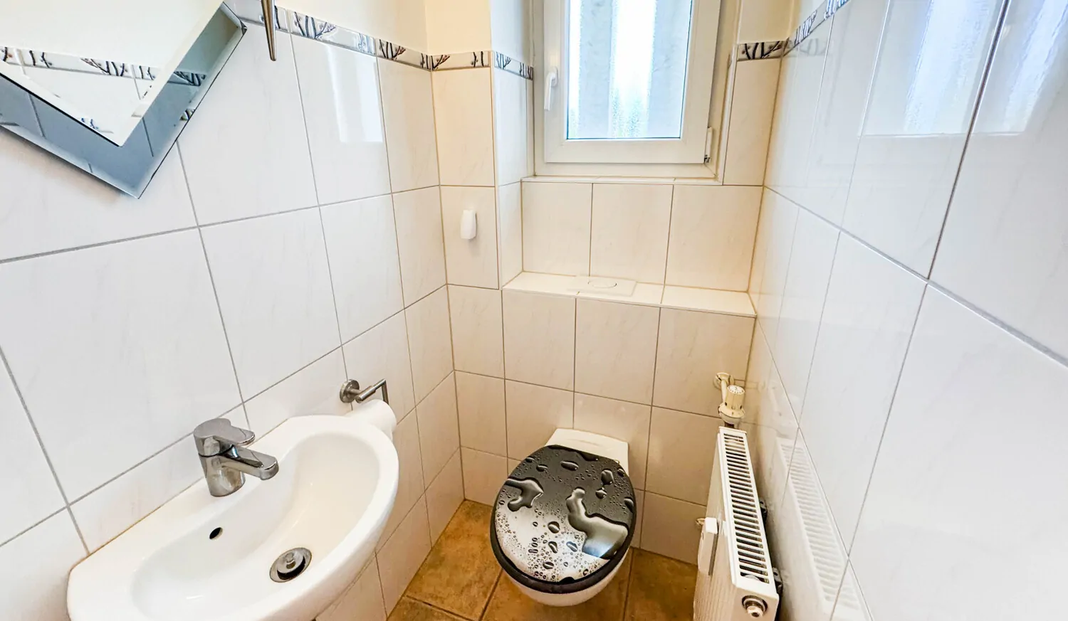 Gäste-WC im Erdgeschoss