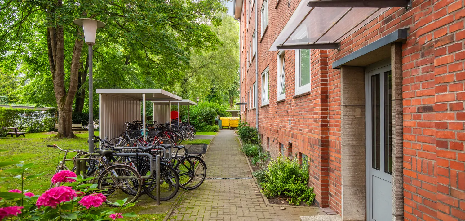 Außenansicht Innenhof