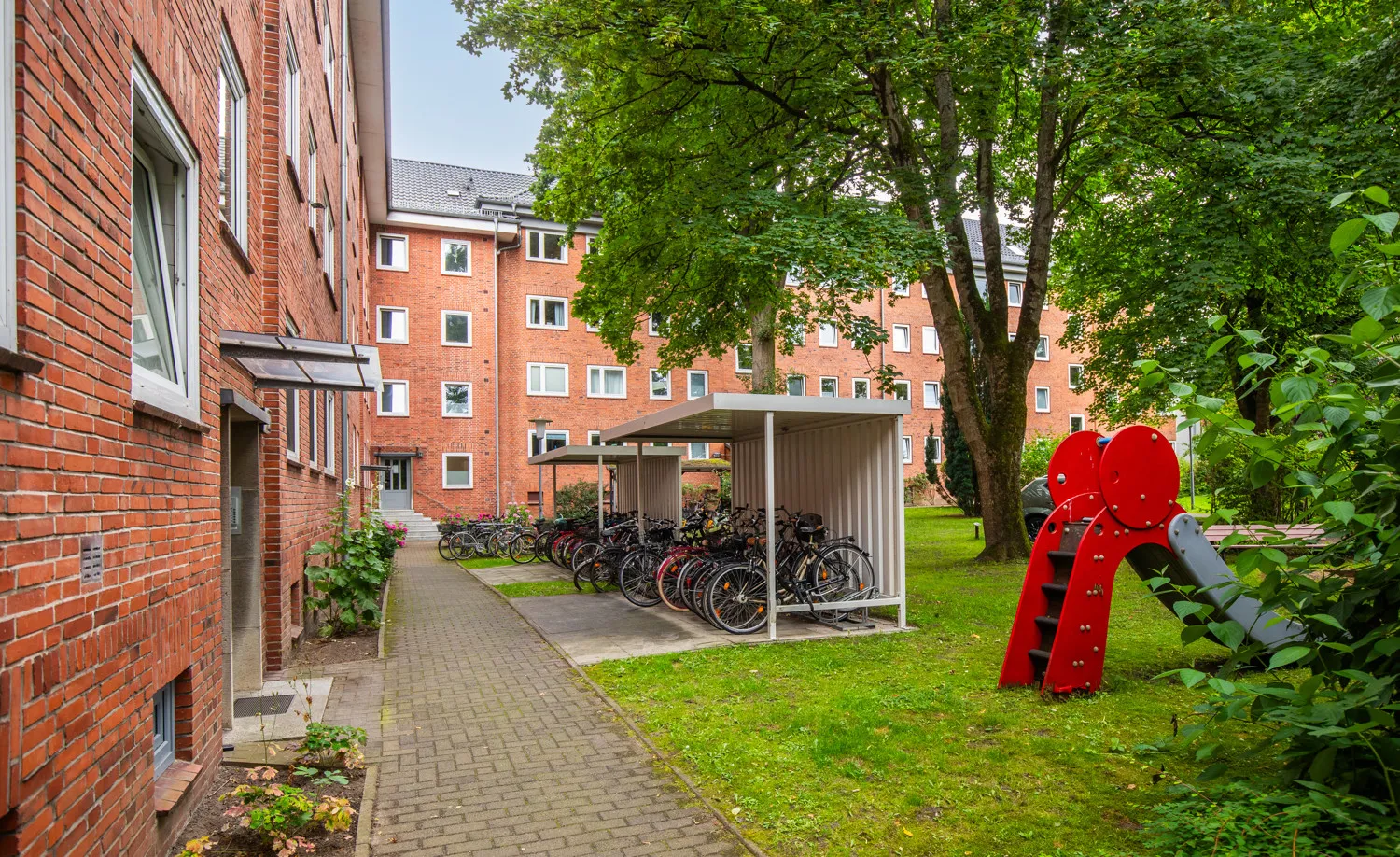 Außenansicht Innenhof