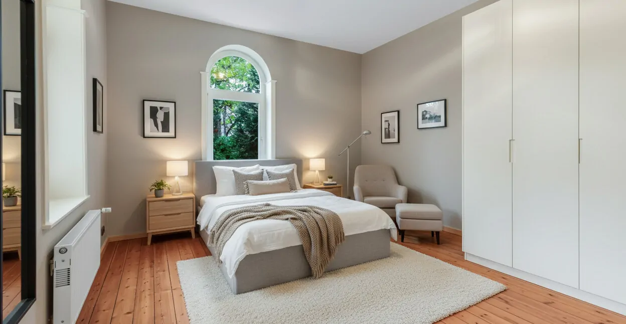 Zimmer EG - Möblierungsidee (KI)