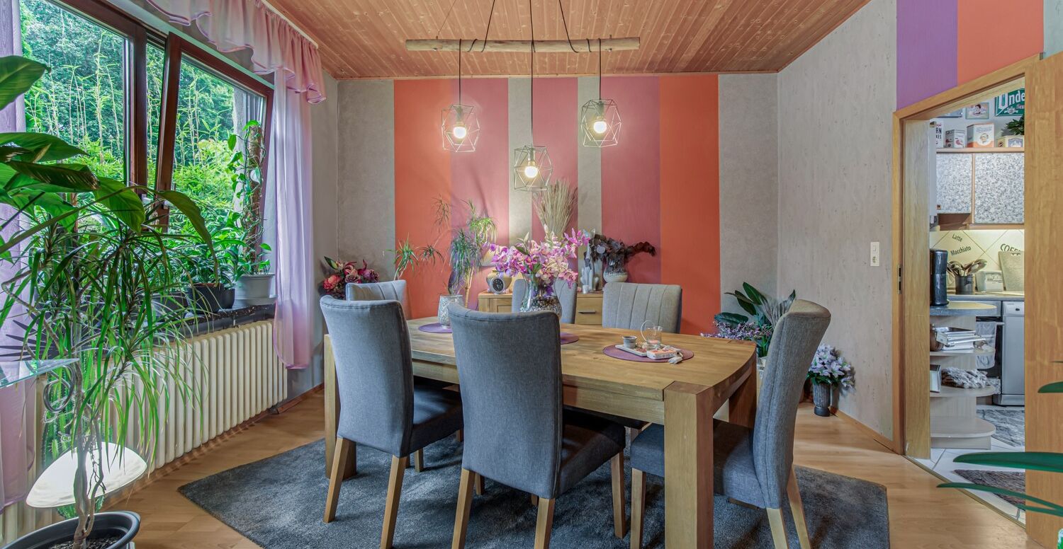 Esszimmer im Erdgeschoss