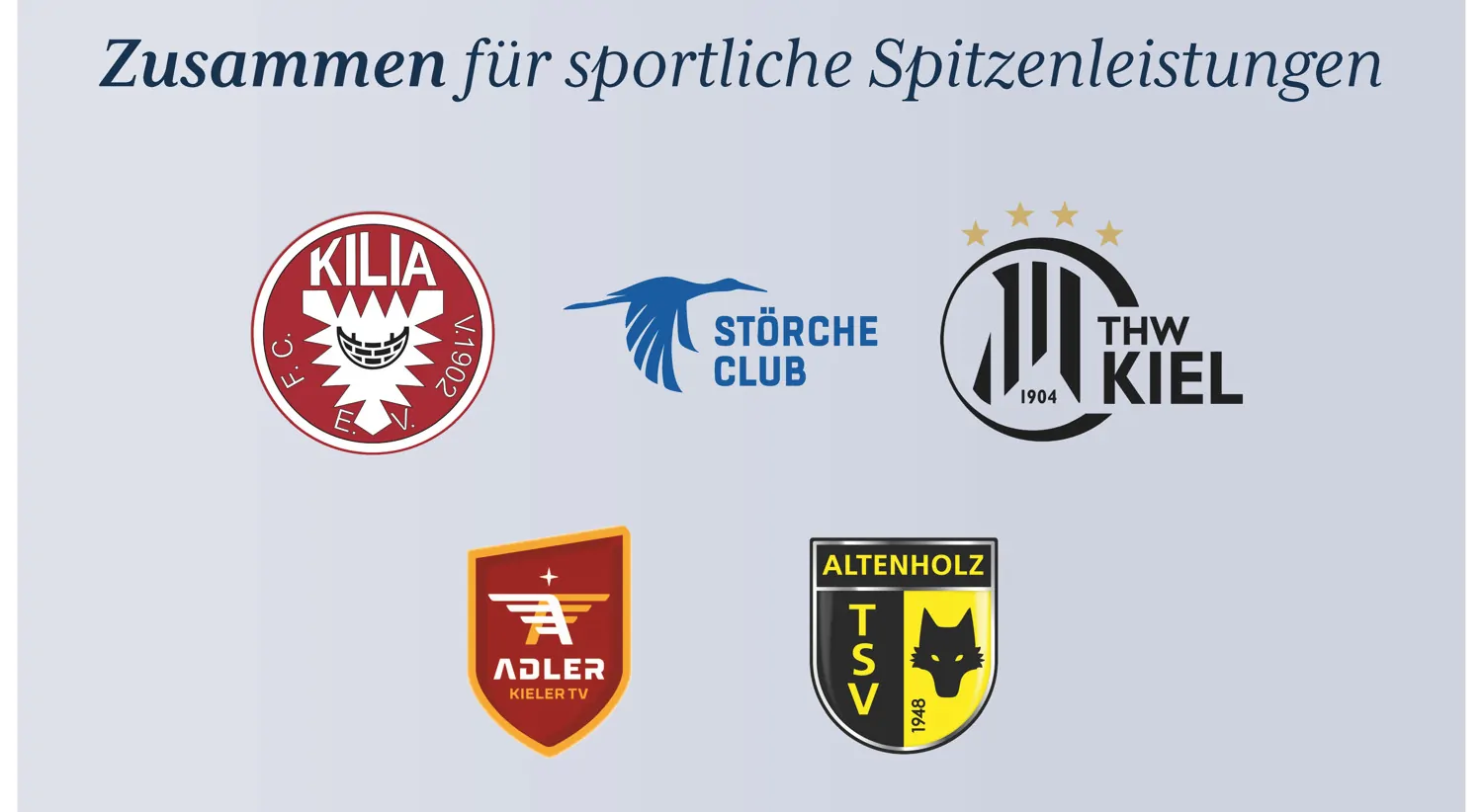 Zusammen für sportliche Spitzenleistungen
