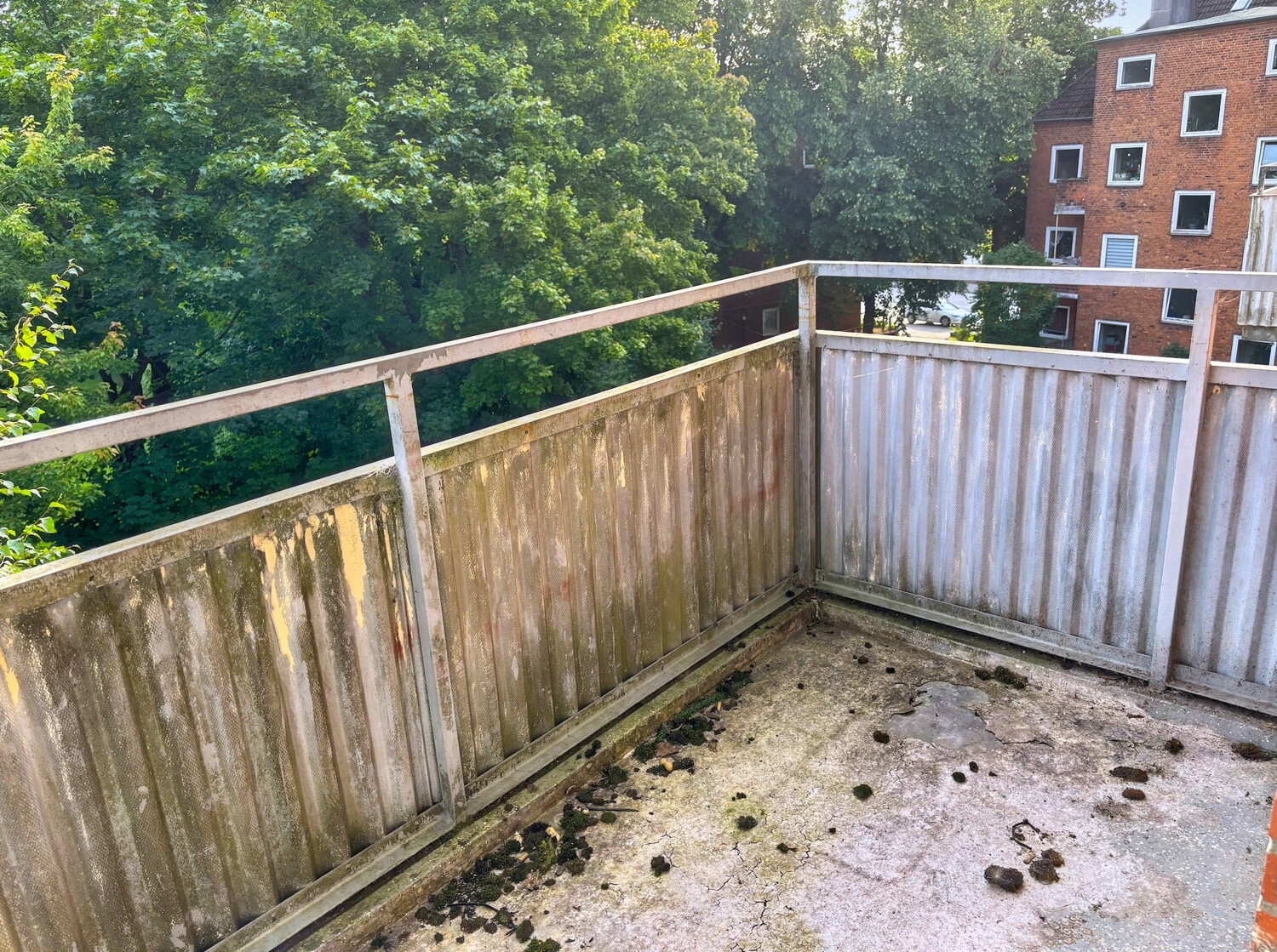 Balkon zur Küche