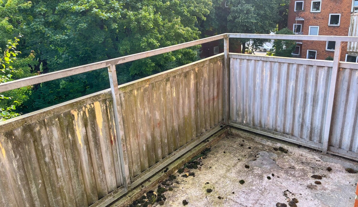 Balkon zur Küche