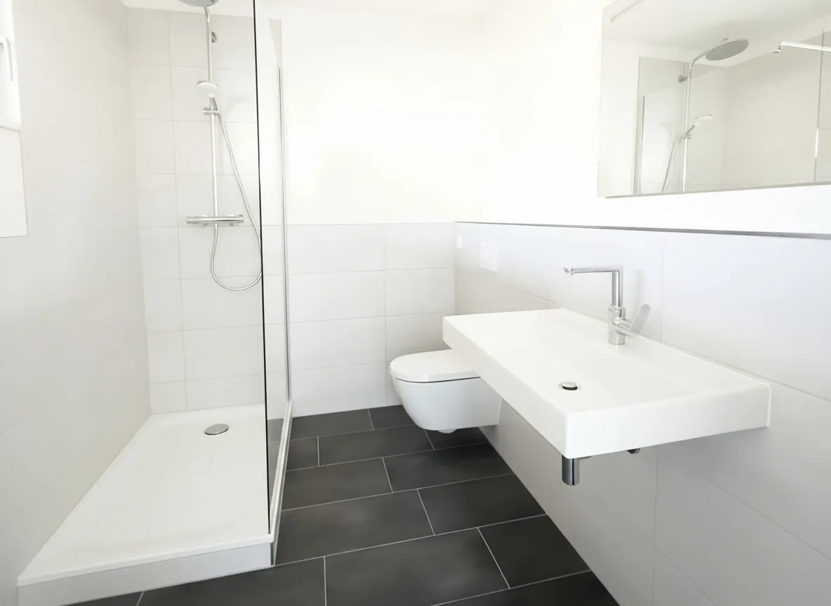 Bad en Suite mit Dusche