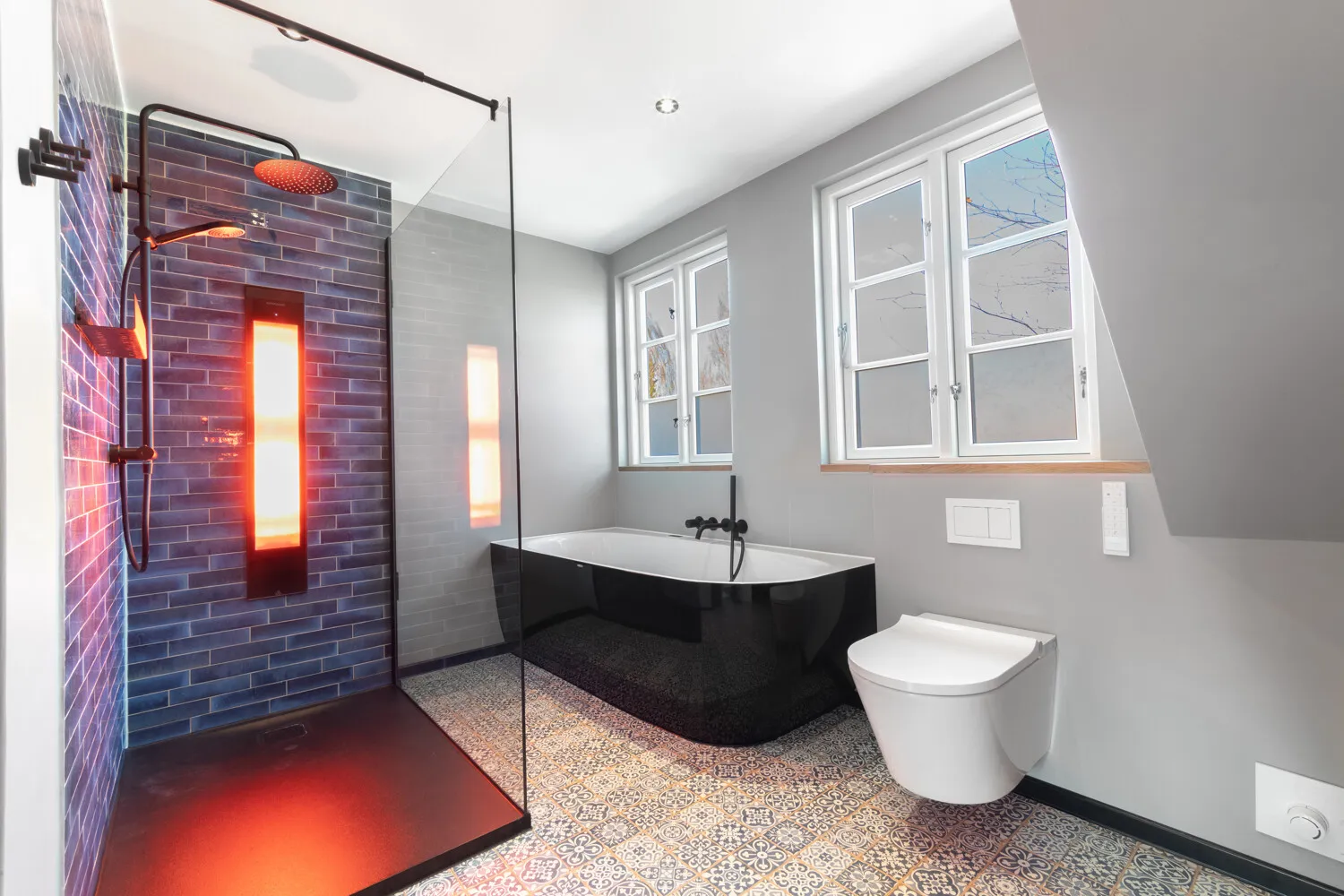 Badezimmer Ansicht I