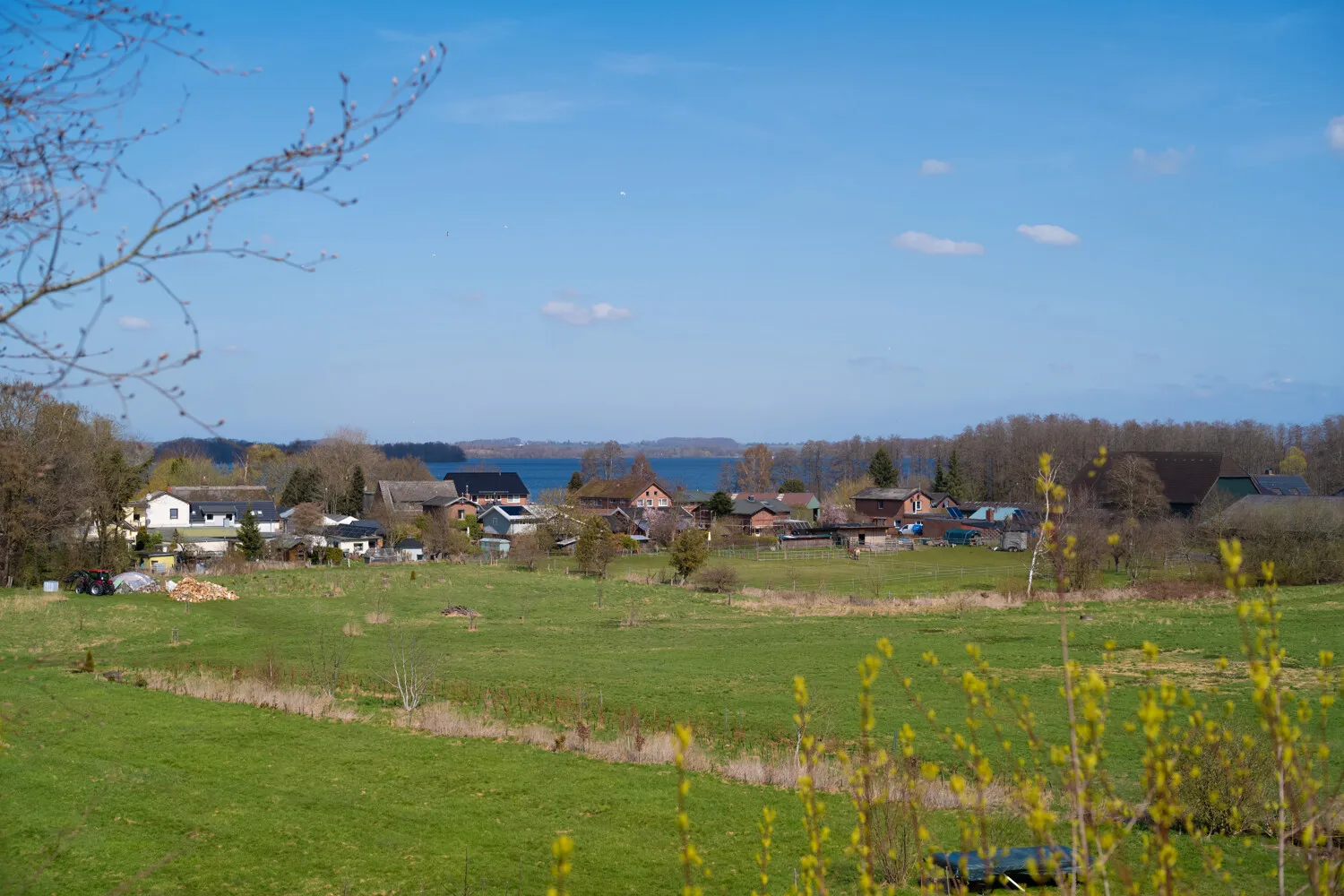 Ausblick vom Balkon