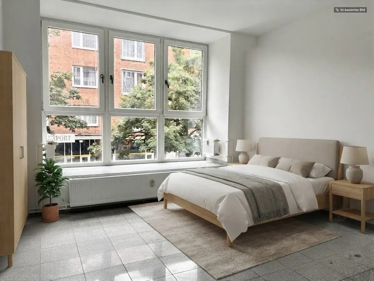 Schlafzimmer (KI-generiert)