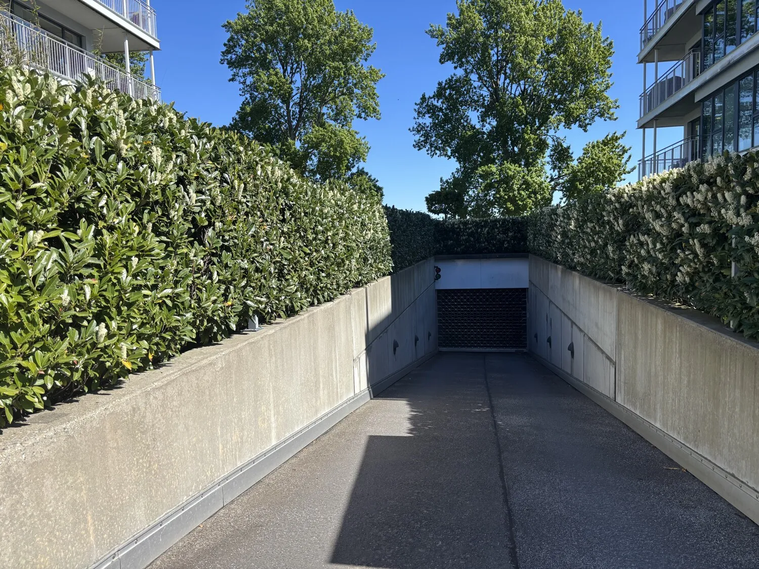 Zufahrt Tiefgarage