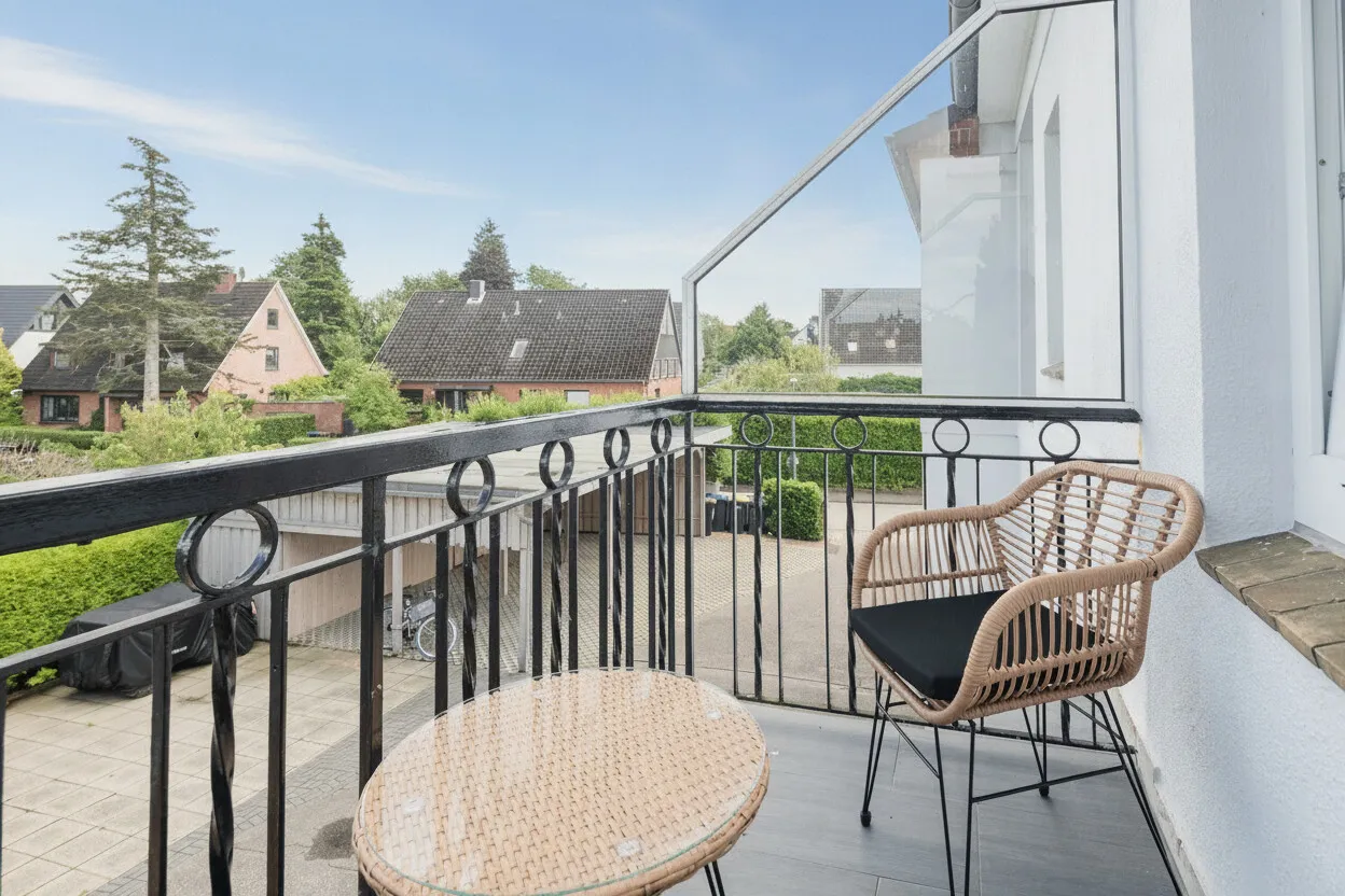 Balkon der Küche