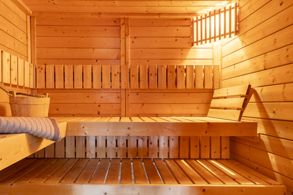 Badezimmer 1. Obergeschoss Sauna