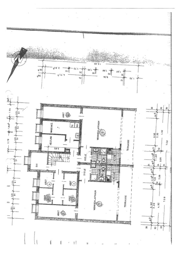 Grundrisse Whg.1 + 2