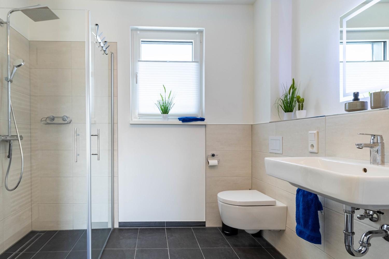 Badezimmer Ansicht 1