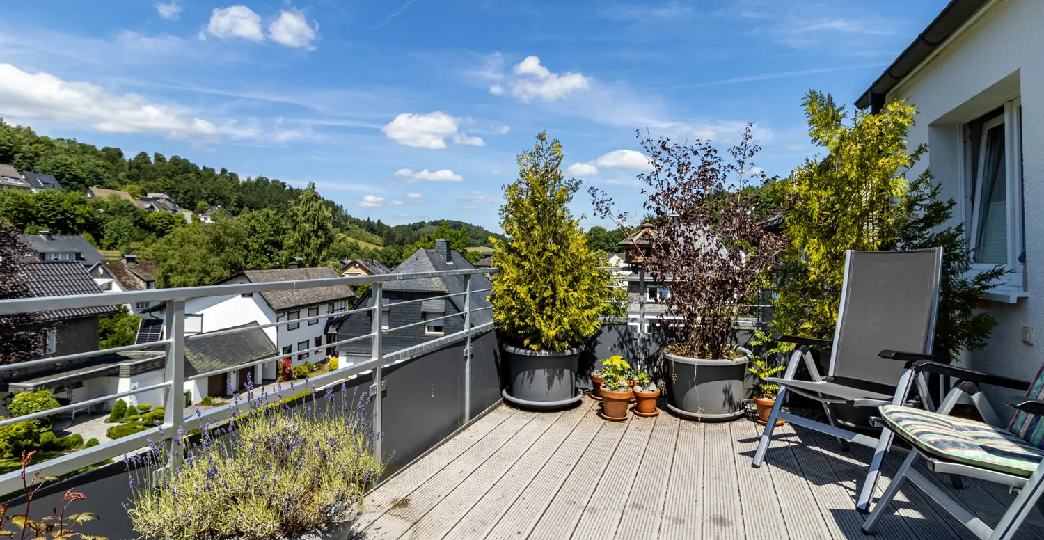 Balkon Wohnung OG