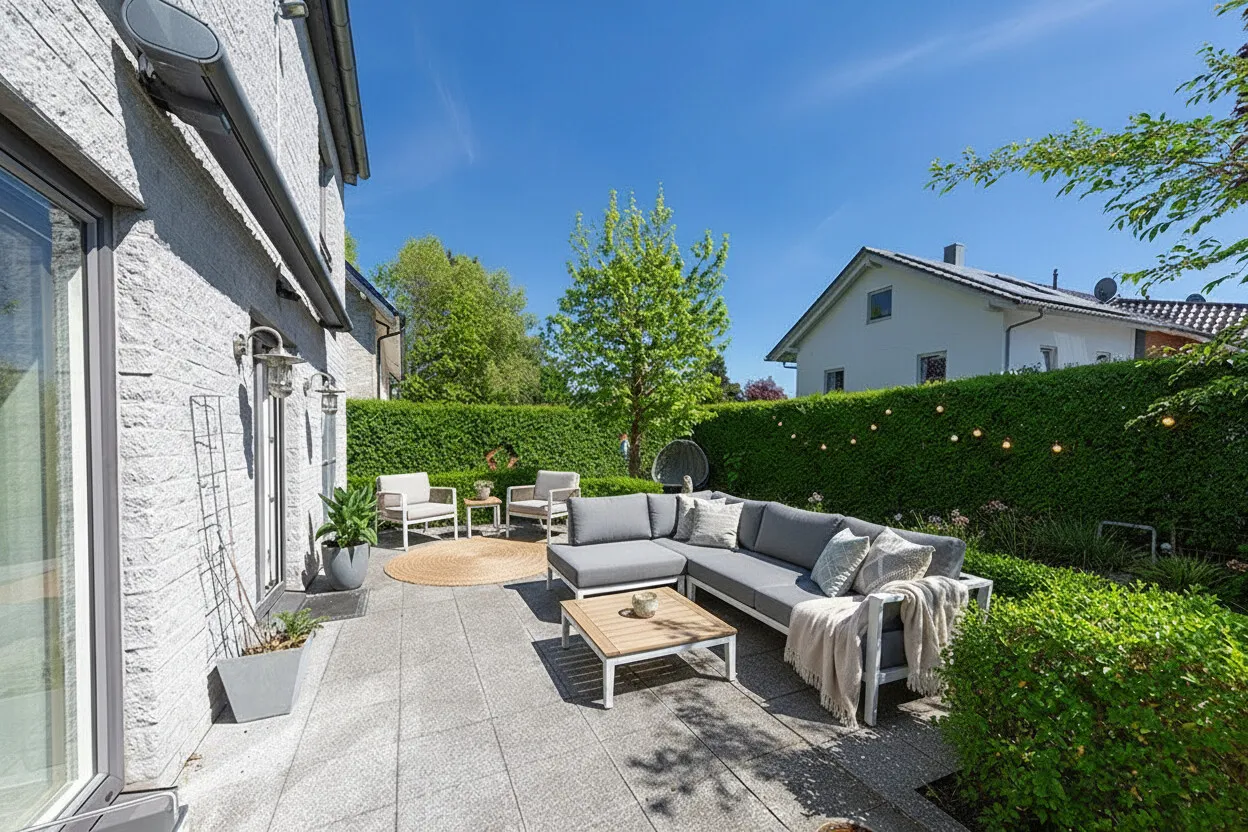 Terrassenblick