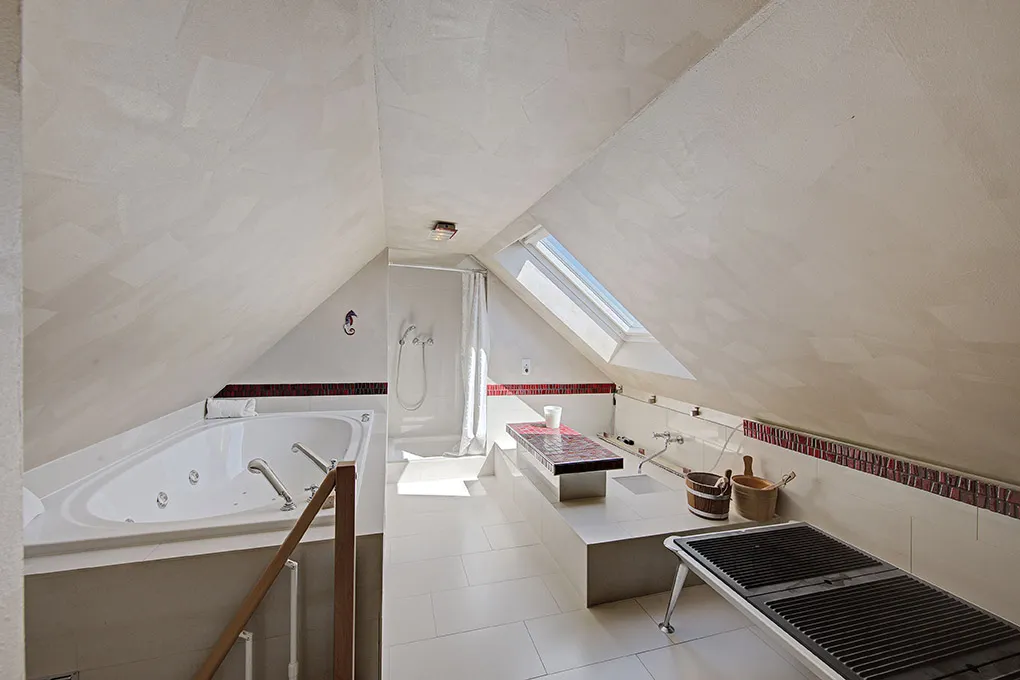 Wellness im Spitzboden