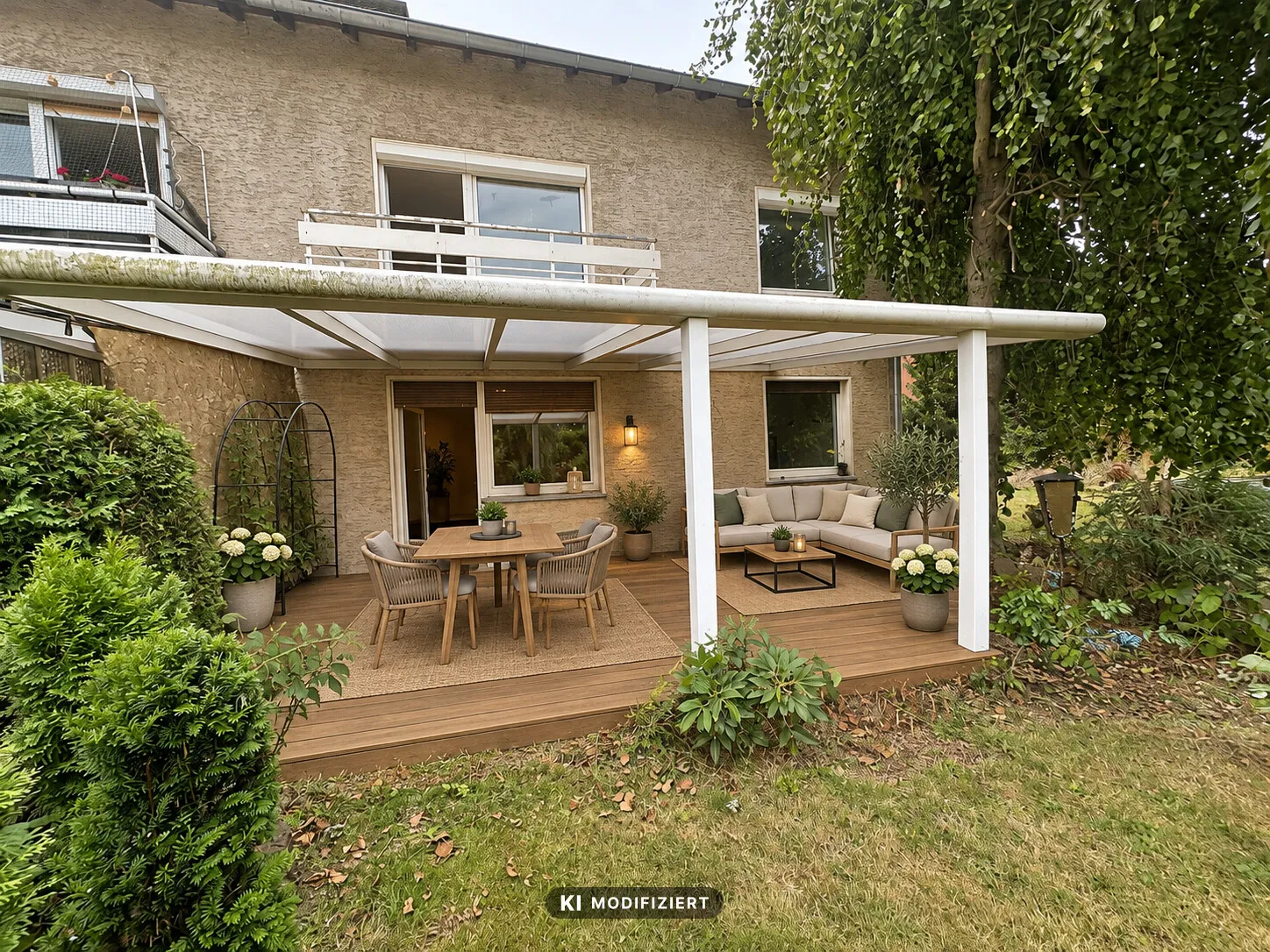 Terrasse Einrichtungsbeispiel