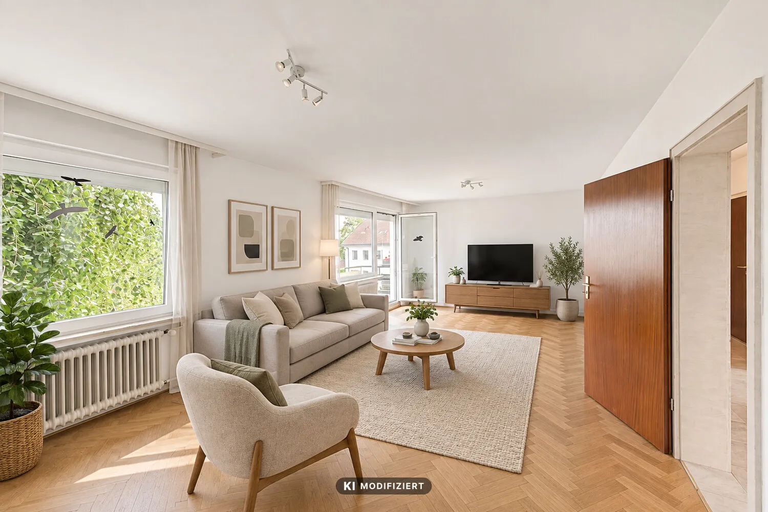 Wohnzimmer OG Einrichtungsbeispiel