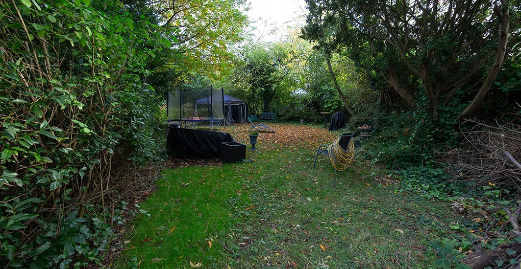 Gartenblick hinterer Bereich