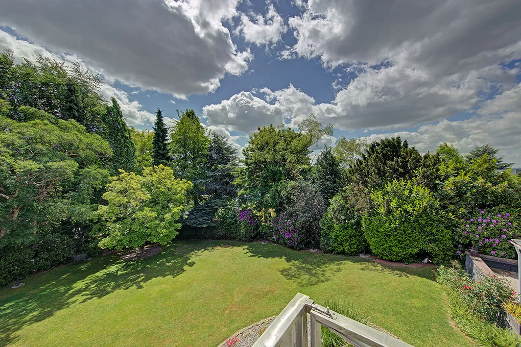 Blick in den Garten