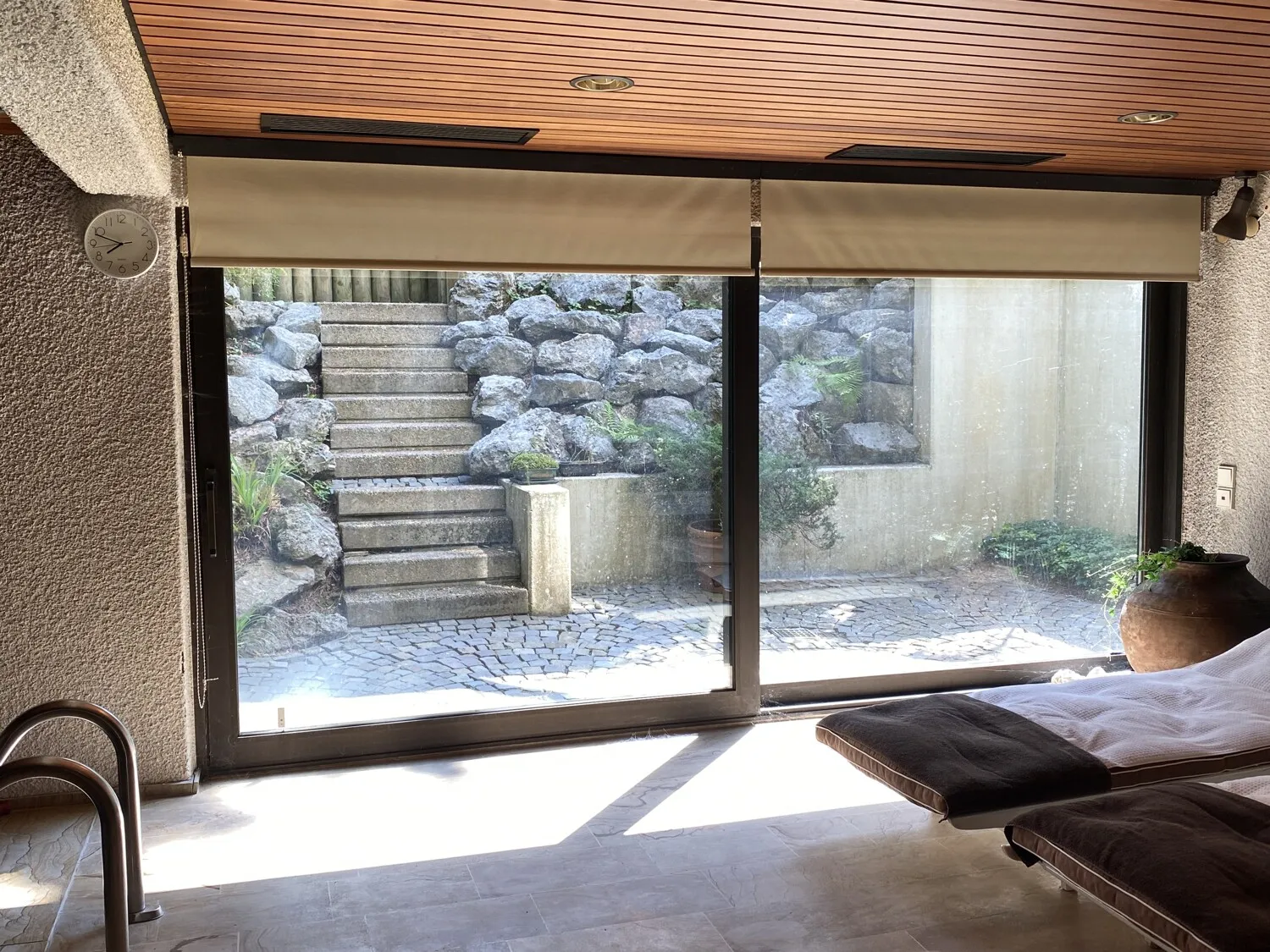Terrasse Schwimmbad