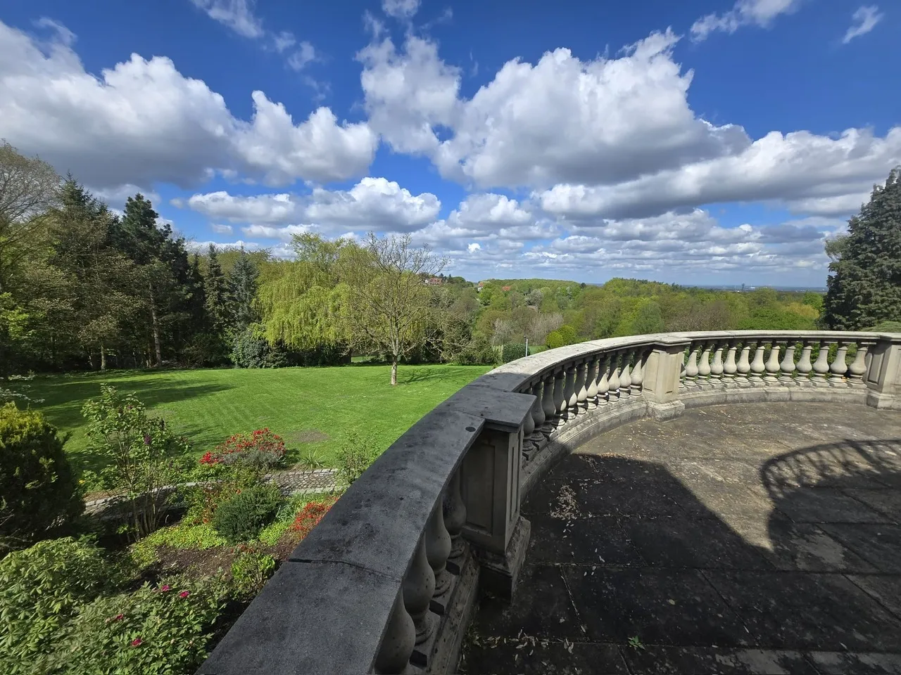 Terrassenblick