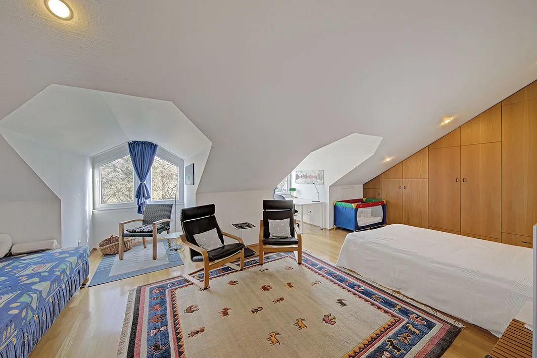 Teilbares Schlafzimmer