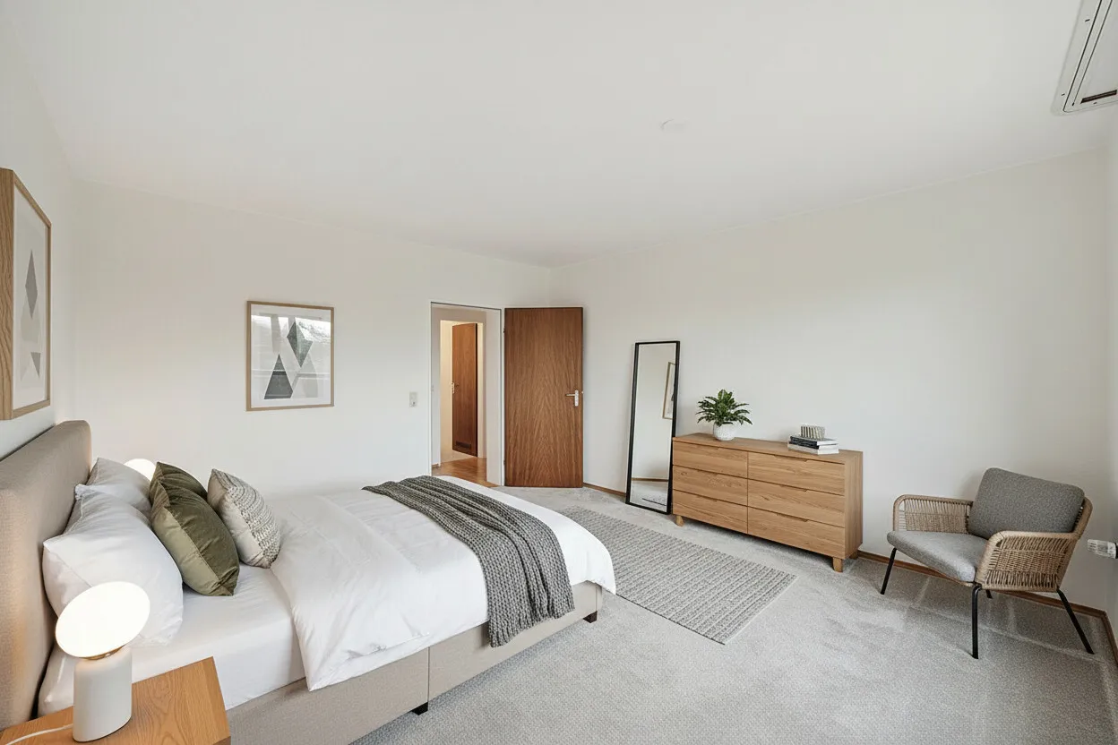 Schlafzimmer (visualisiert)